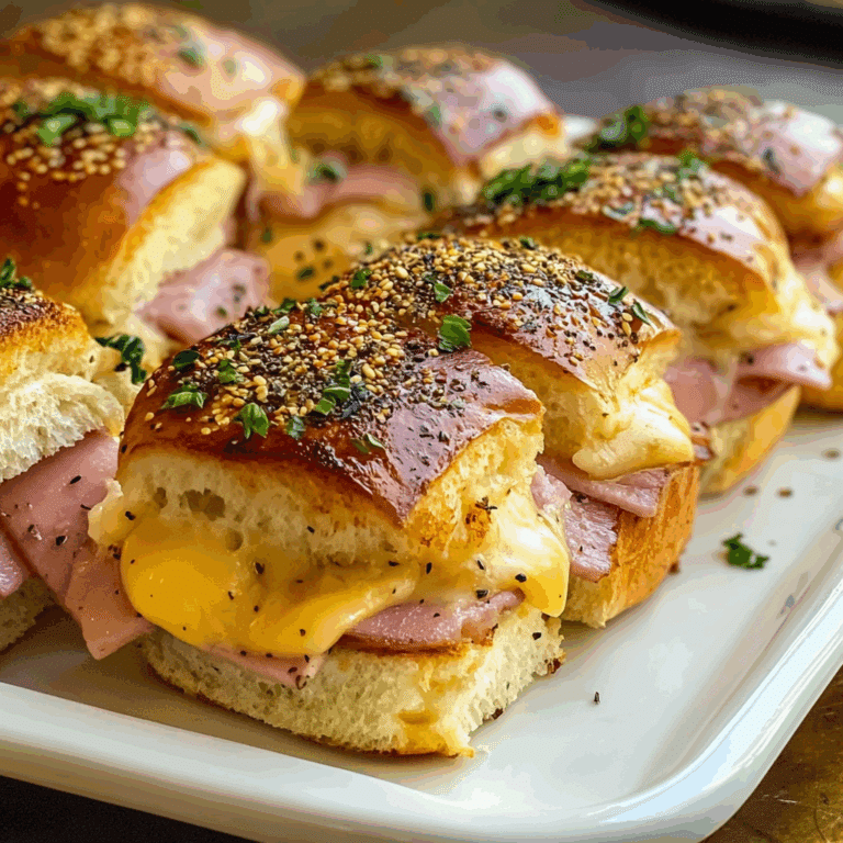 Ham and Cheese Sliders