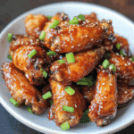 Honey Garlic Chicken Wings