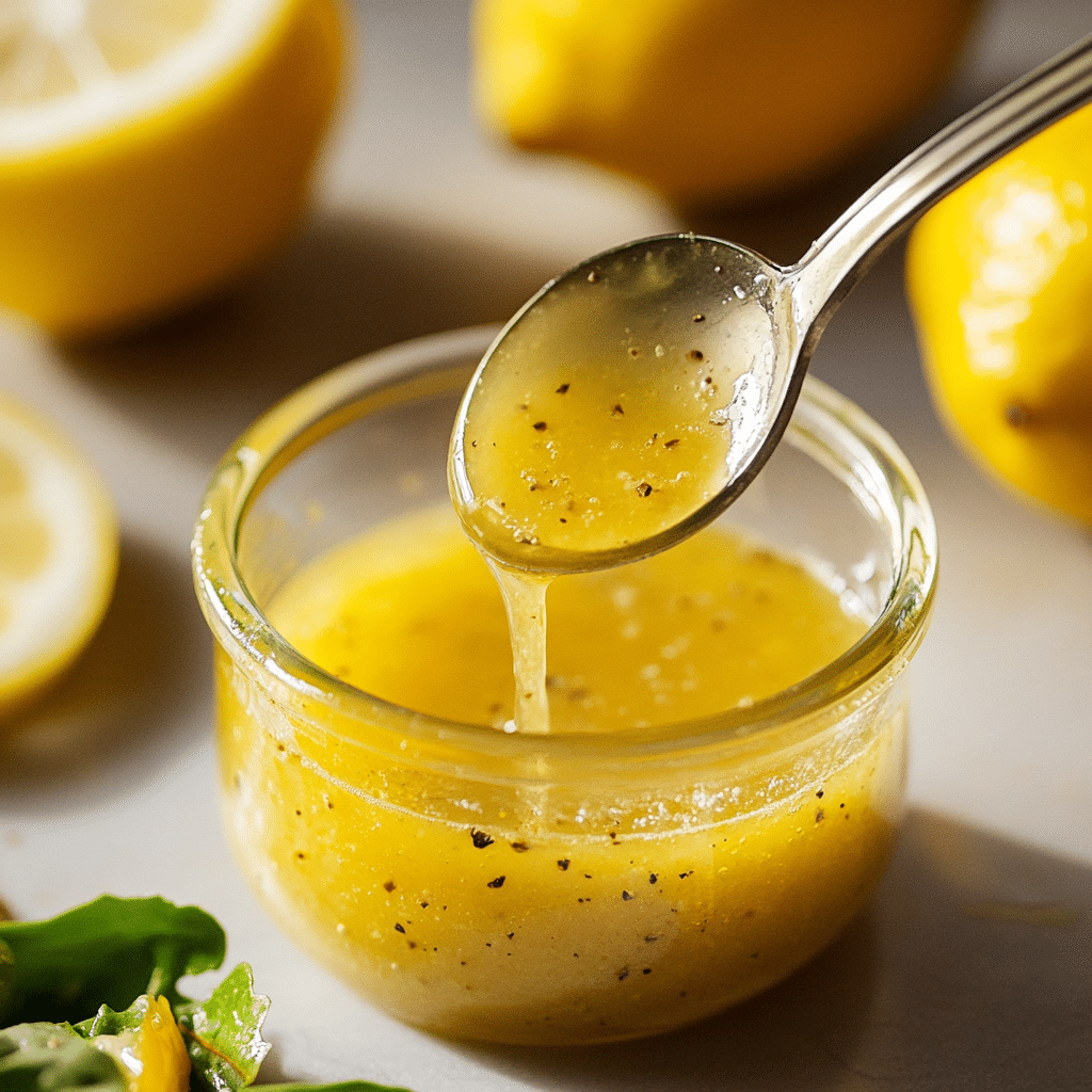 Lemon Vinaigrette Salad Dressing