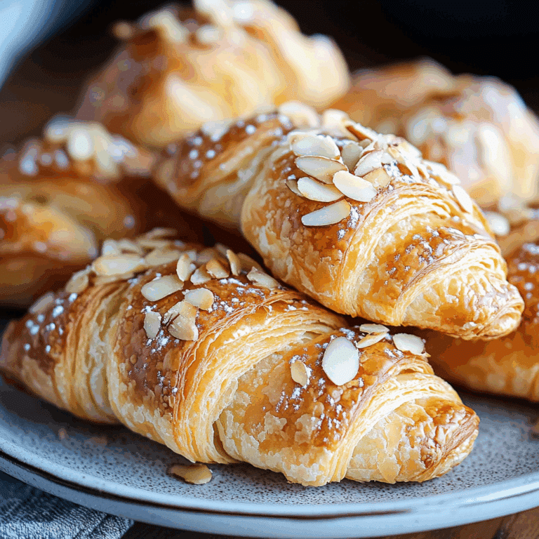 Quick Almond Croissant Bites Bliss
