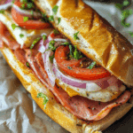 Simple Toasted Italian Sandwich
