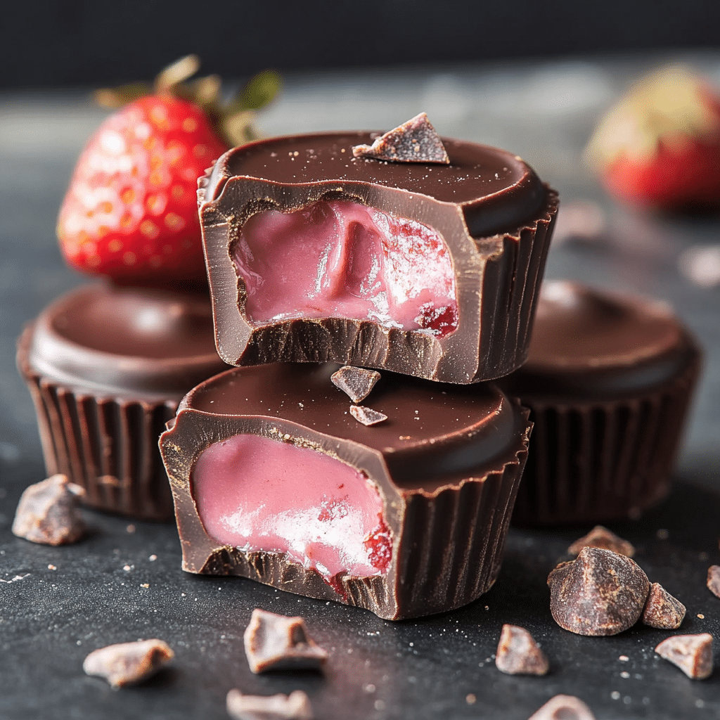 Strawberry Cream Chocolates