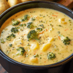 The Best Broccoli Potato Cheese Soup Recipe