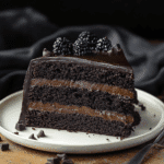 Black Chocolate Cake