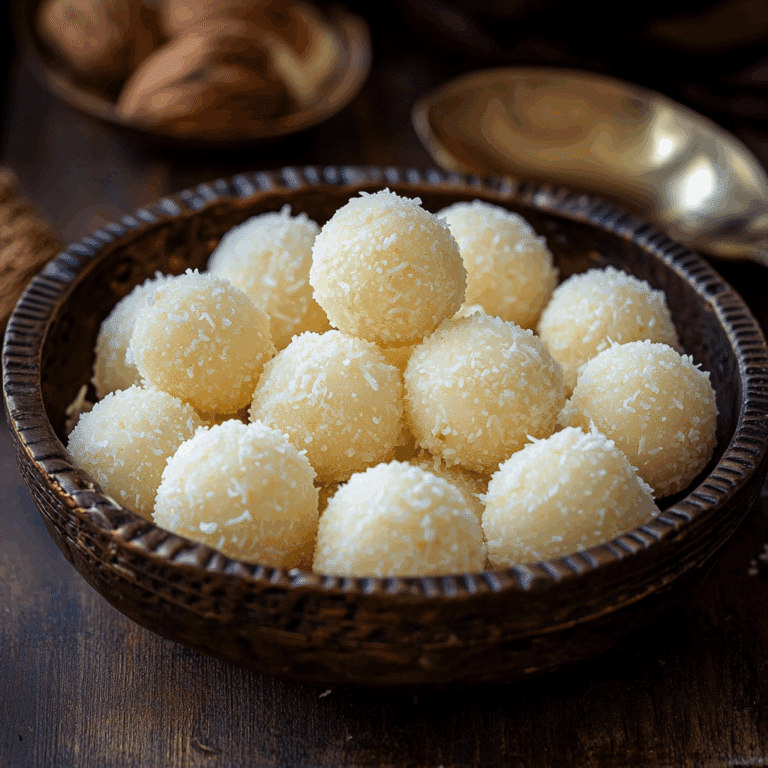 Coconut Laddoos