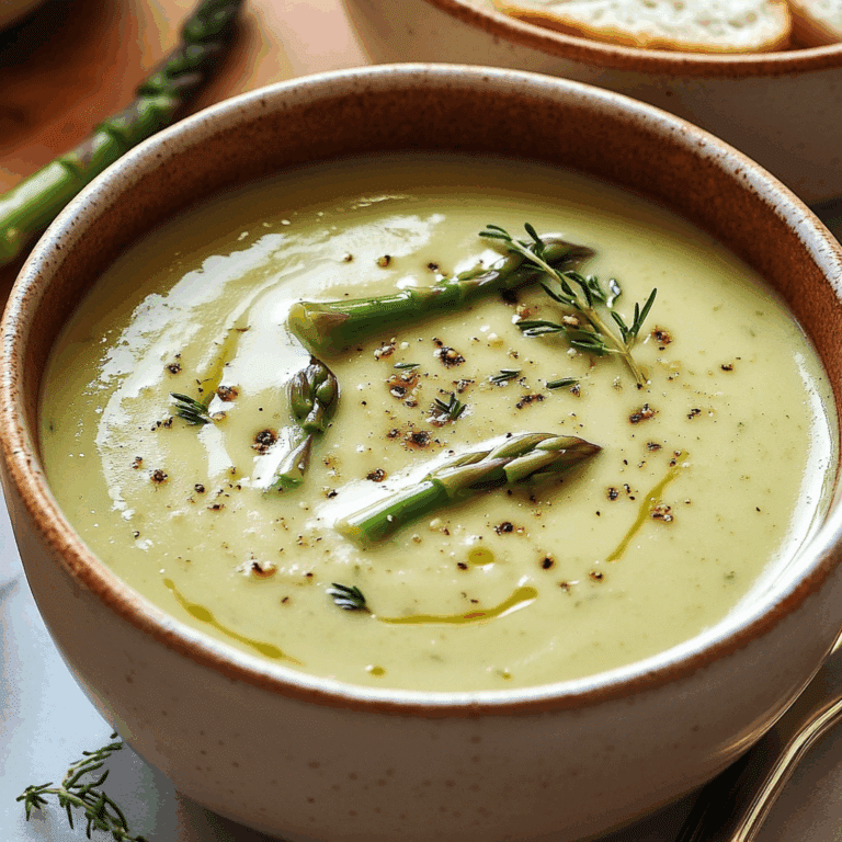 Cream of Asparagus Soup