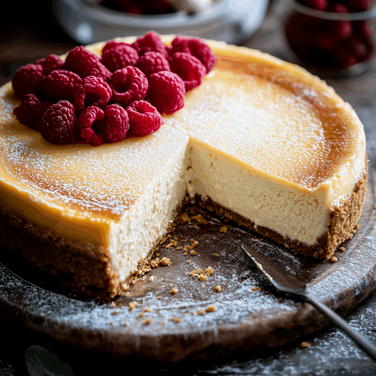 Creamy New York Cheesecake