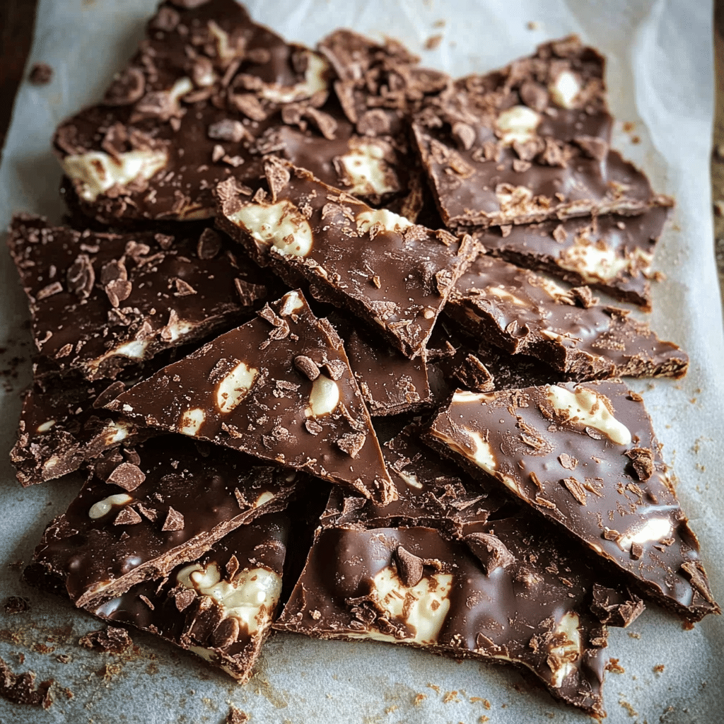 Double Chocolate Cookie Bark