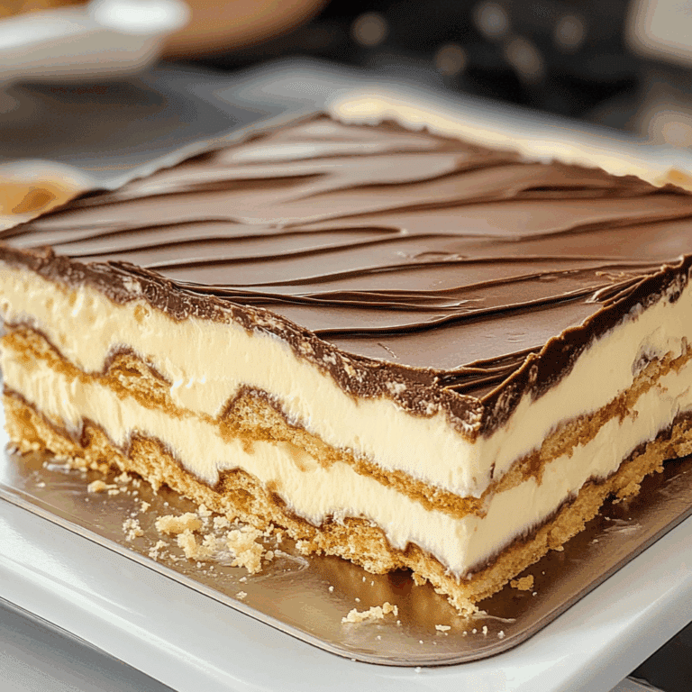 Eclair Ice Box Cake