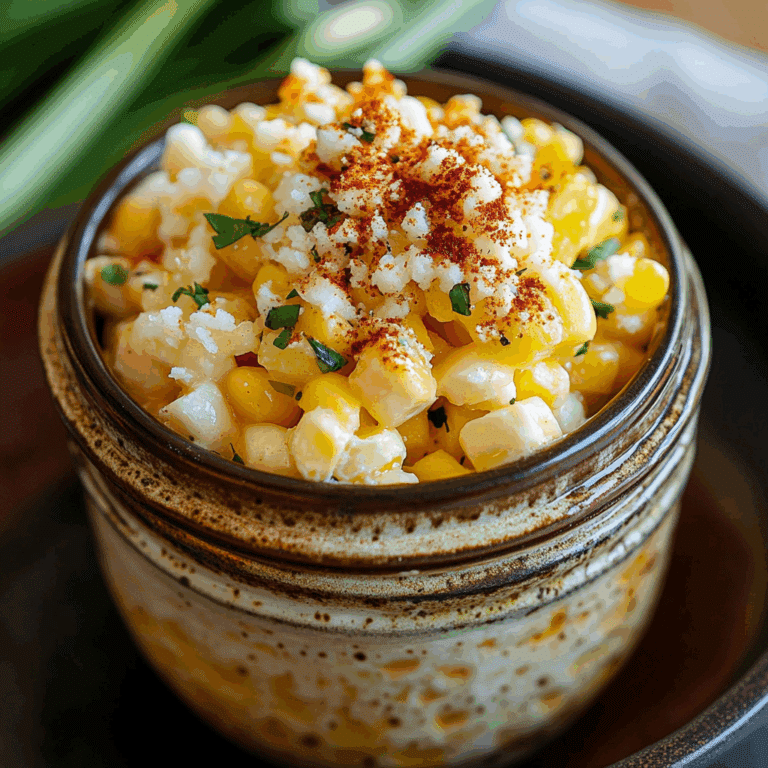 Elote en Vaso