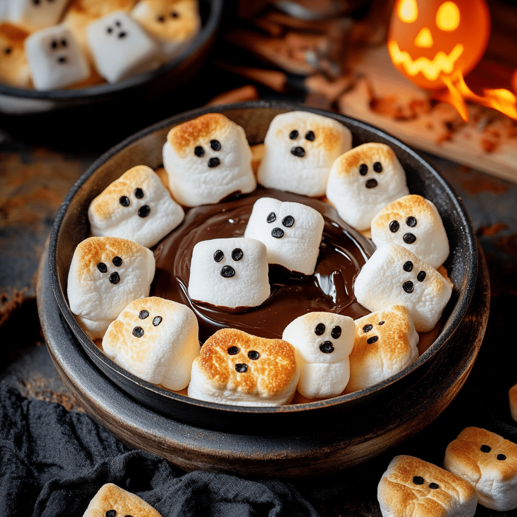 Ghost S'mores Dip