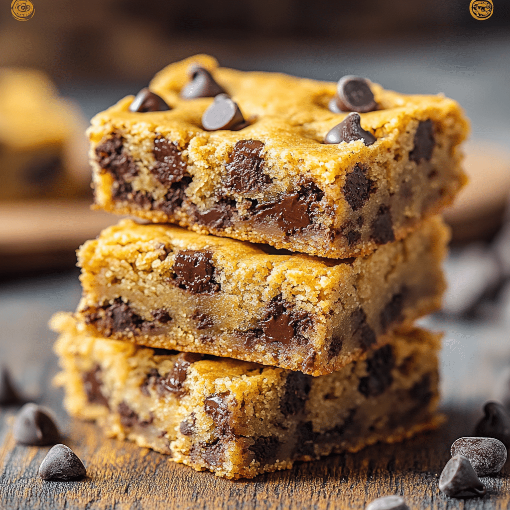 Lazy Chocolate Chip Cookie Bars