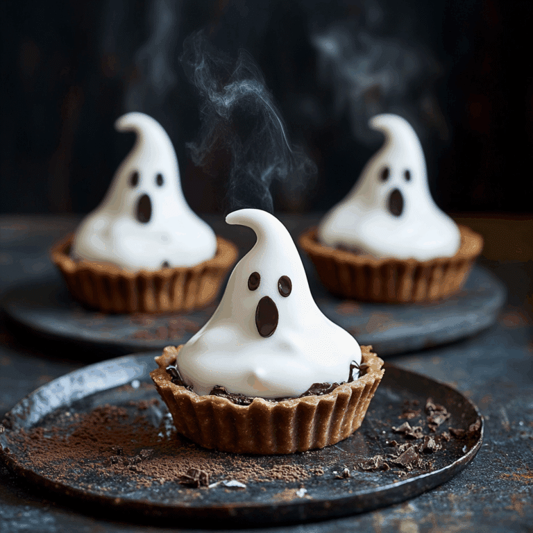 Meringue Ghost Tarts