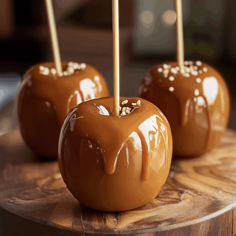 Outrageous Caramel Apples