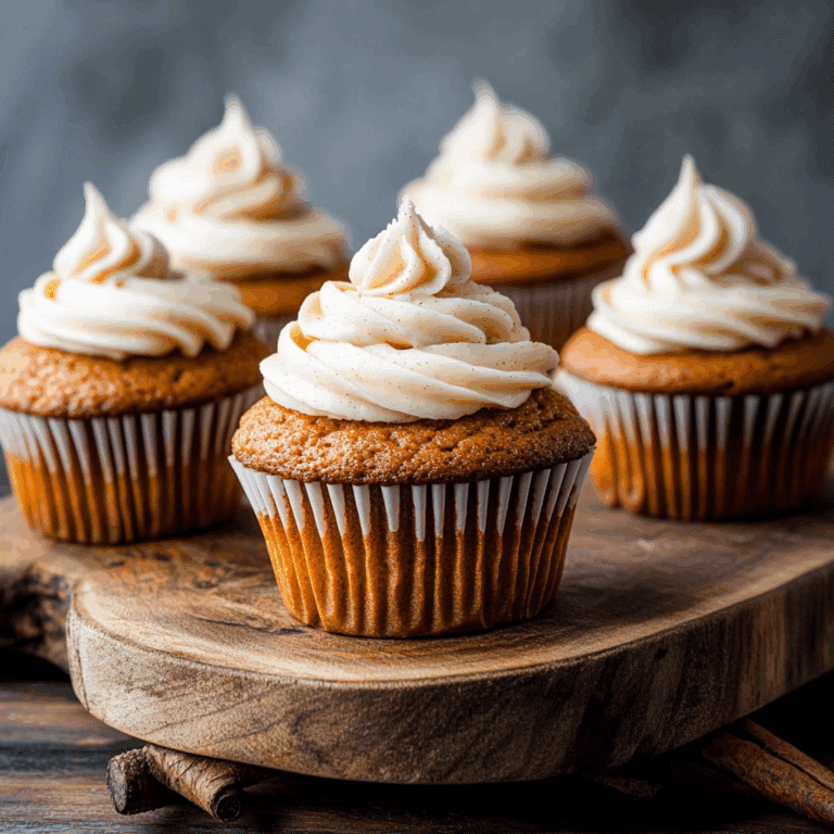 Pumpkin Spice Cupcakes with Cream Cheese Frosting