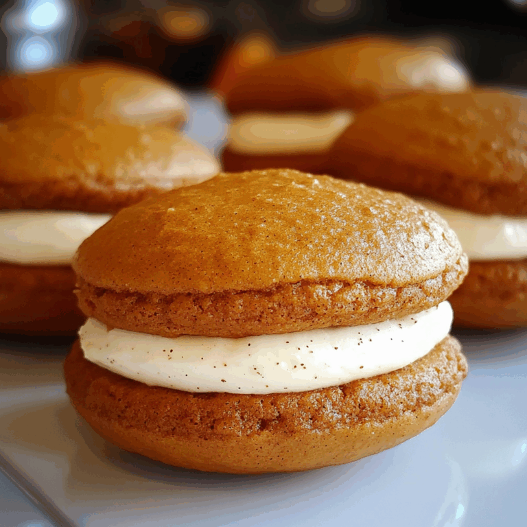 Pumpkin Whoopie Pies with Maple-Spice Filling