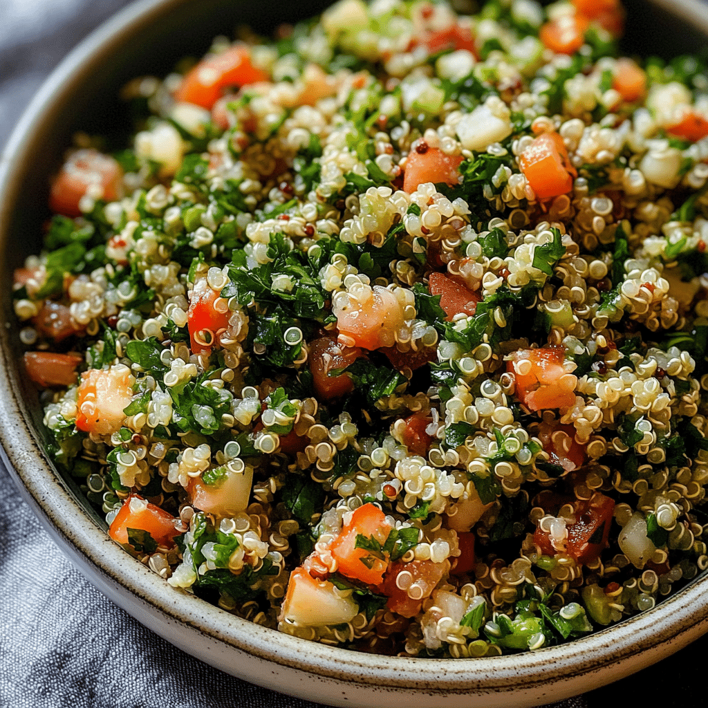 Quinoa Tabbouleh