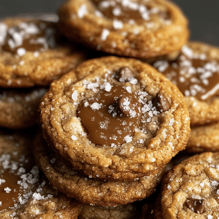 Salted Caramel Cookies