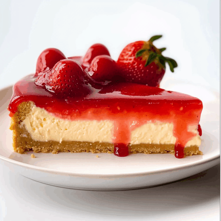 Strawberry Glazed Cheesecake
