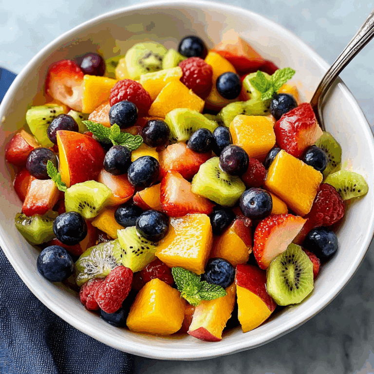 The Best Fruit Salad