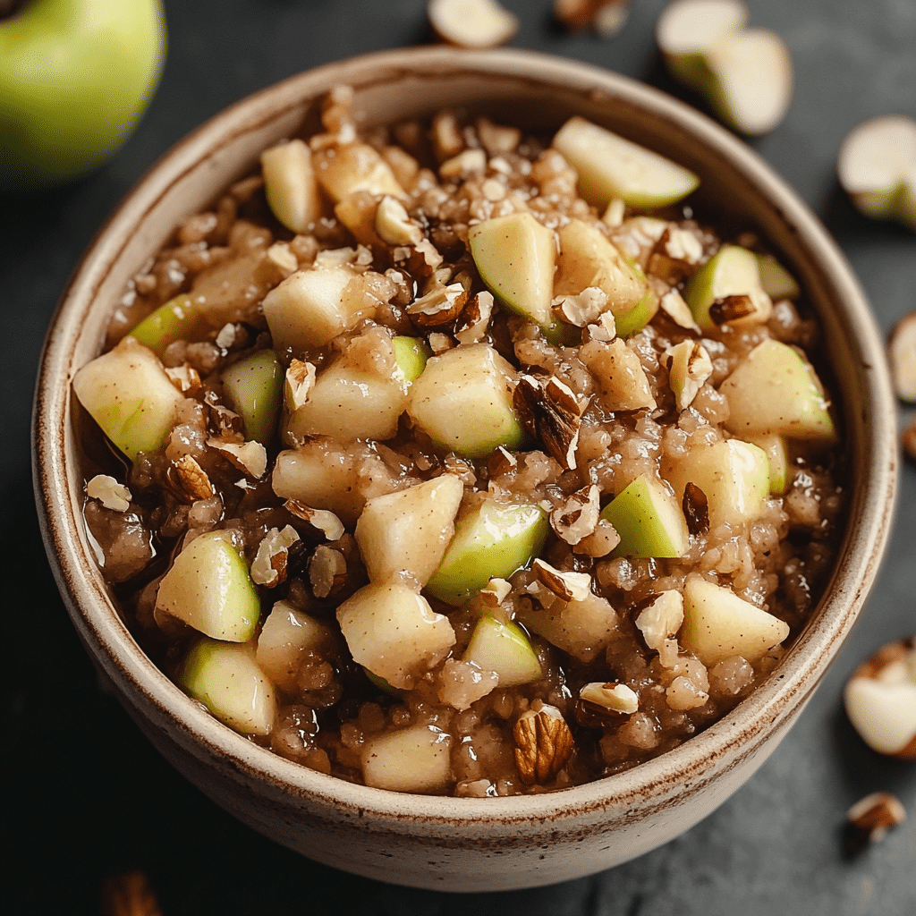 Traditional Apple-Walnut Charoset
