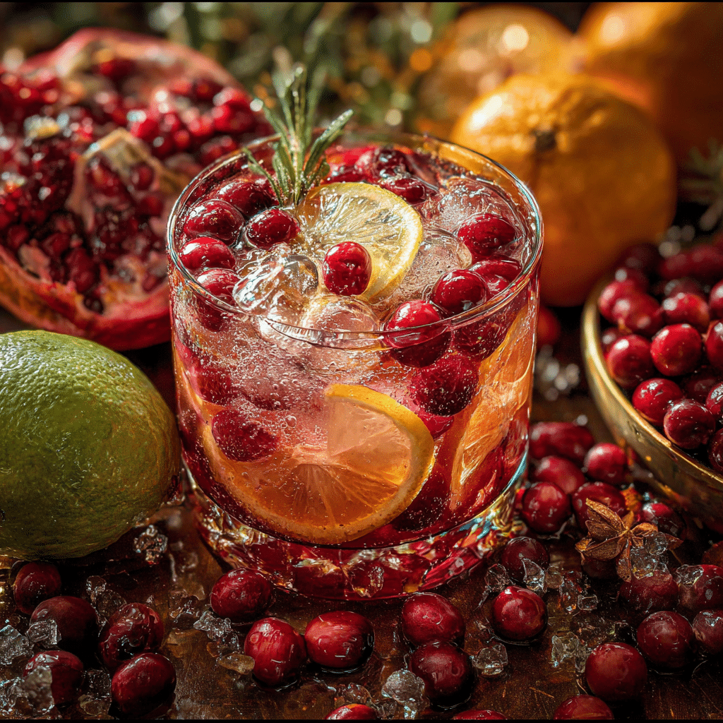 Big Batch Christmas Cocktails