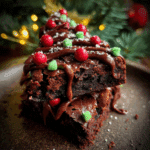 Brownie Christmas Tree