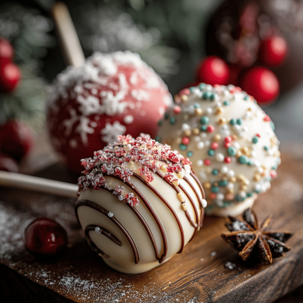 Cake Pops Christmas