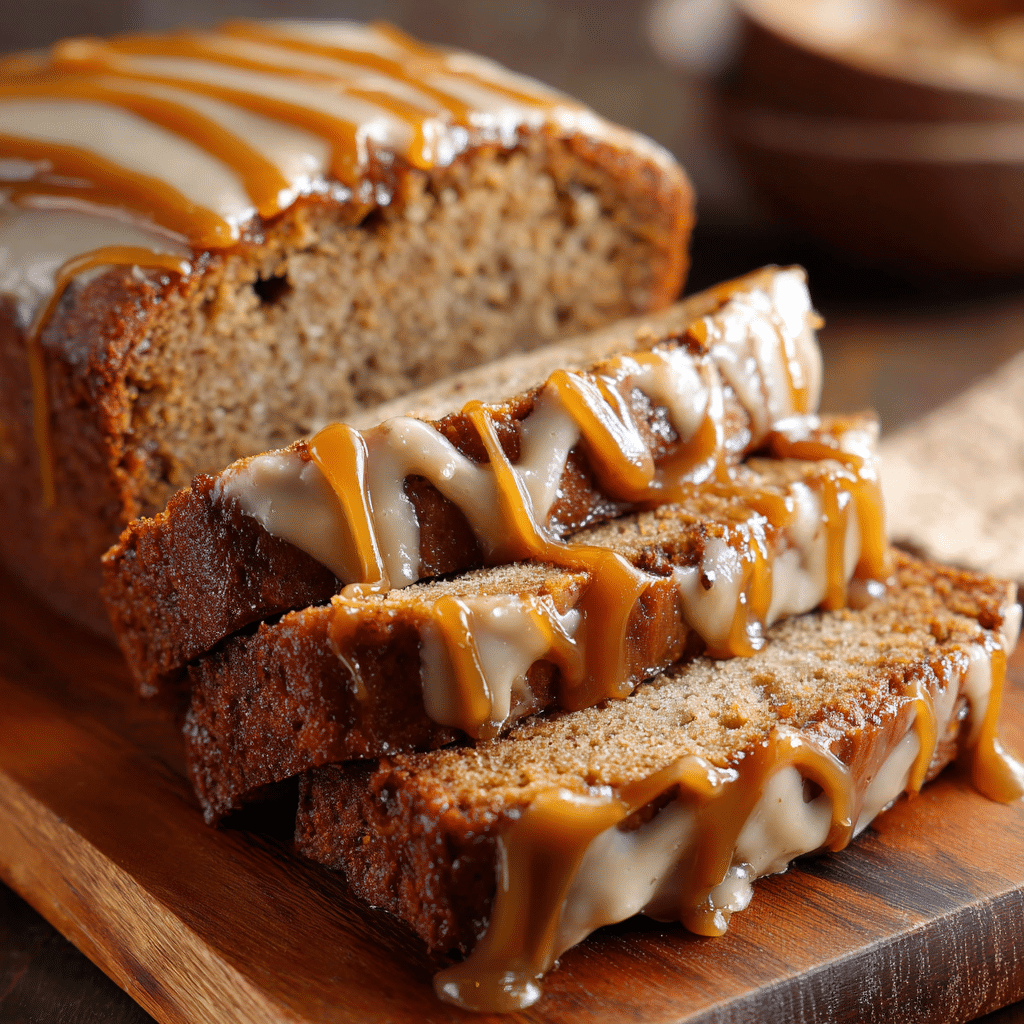 Caramel Macchiato Banana Bread