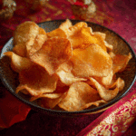 Chinese New Year Fried Arrowhead Chips