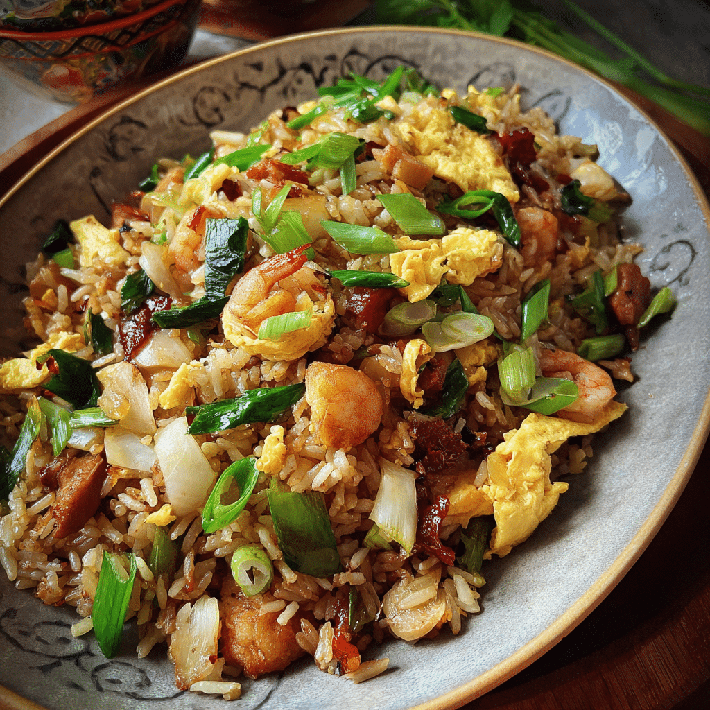 Chinese New Year Stir-Fried Rice