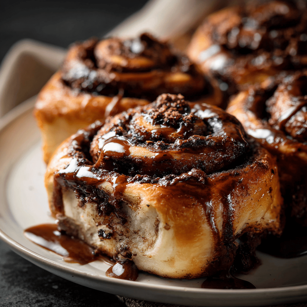 Chocolate Cinnamon Rolls