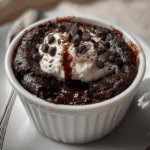Cottage Cheese Microwave Brownie