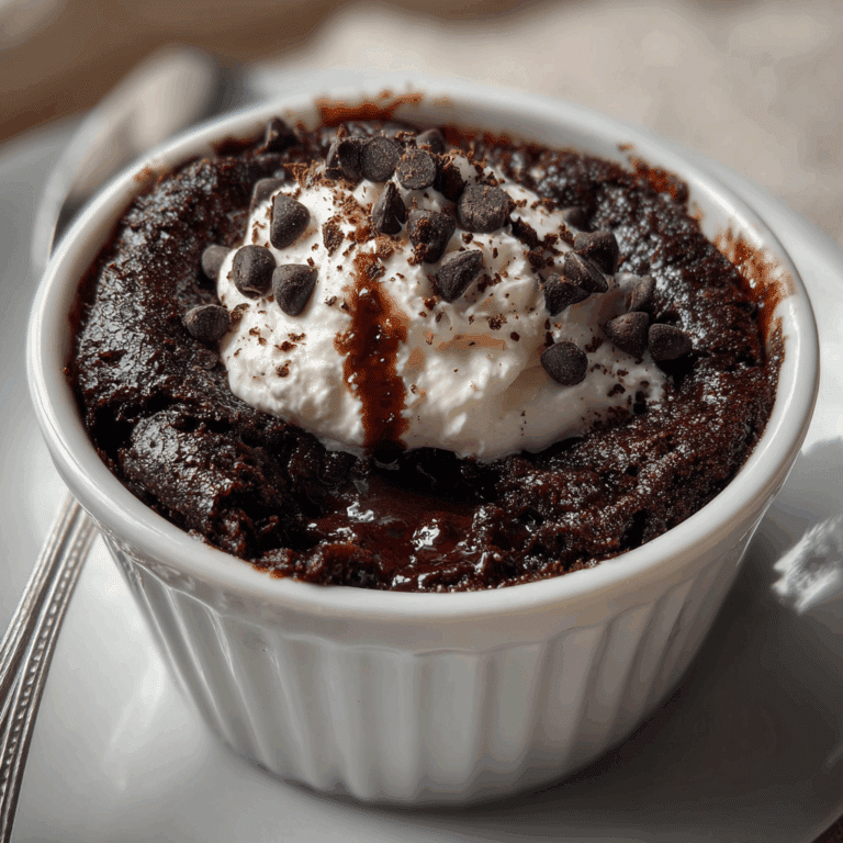 Cottage Cheese Microwave Brownie