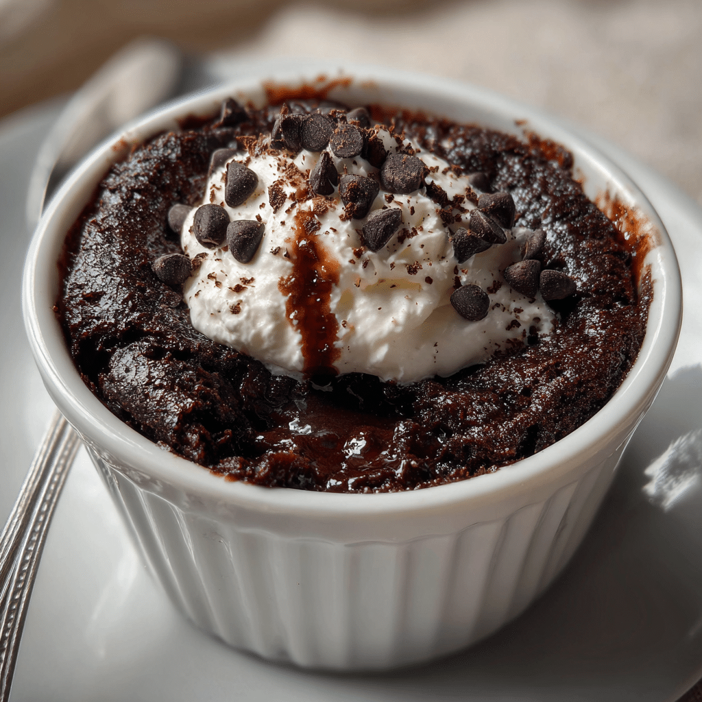 Cottage Cheese Microwave Brownie