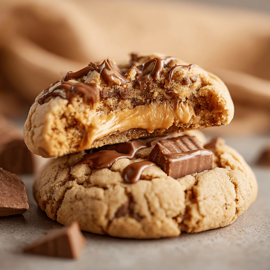 Crumbl Peanut Butter Reese's Cookies