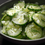 Delicious Grandma's Cucumber Salad