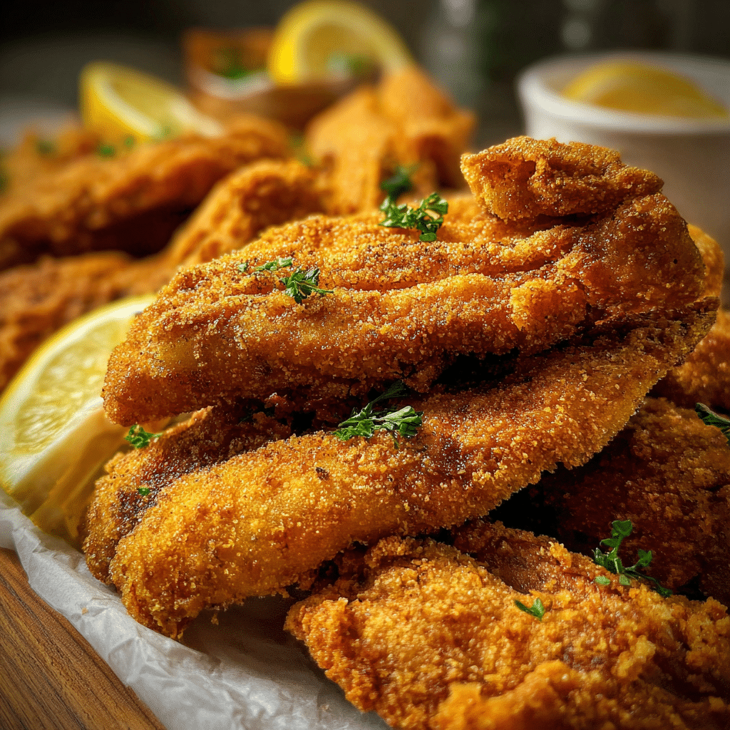 Golden Fried Catfish