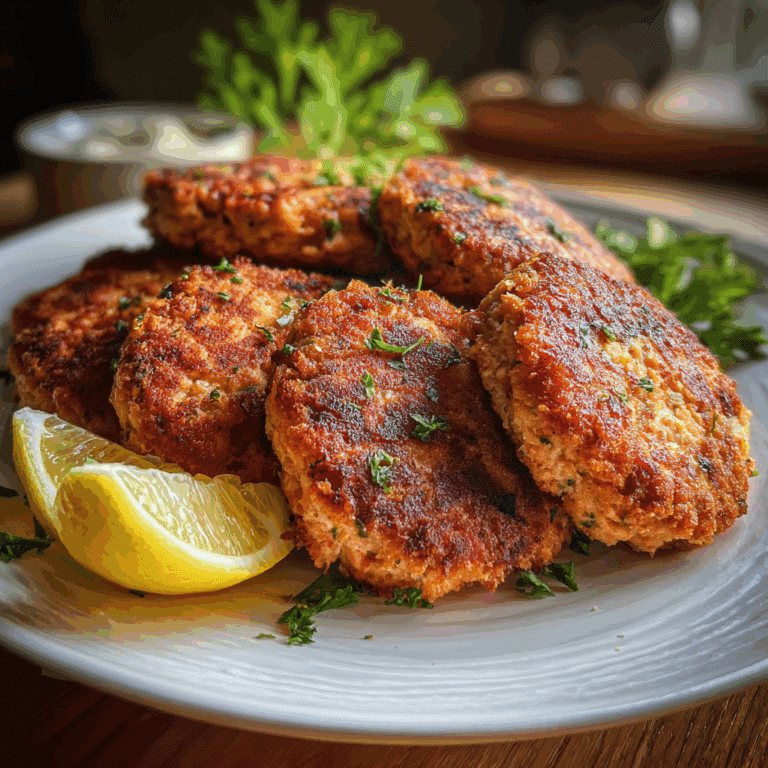 Old Fashioned Salmon Patties