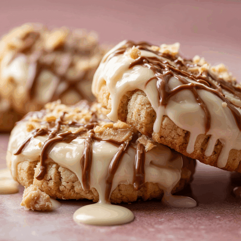 White Chocolate Reese's Cheesecake Cookies
