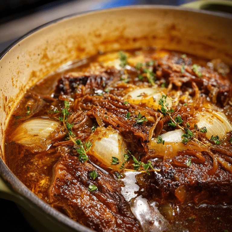 French Onion Pot Roast