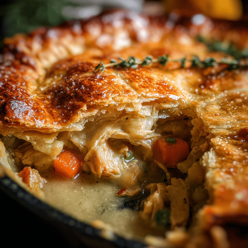 Leftover Turkey Pot Pie